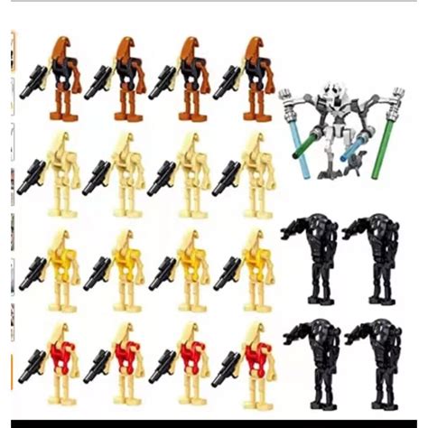 (Battle Droids E 37PCS)) Star Wars Clone Troopers Minifigures Gift Fit ...