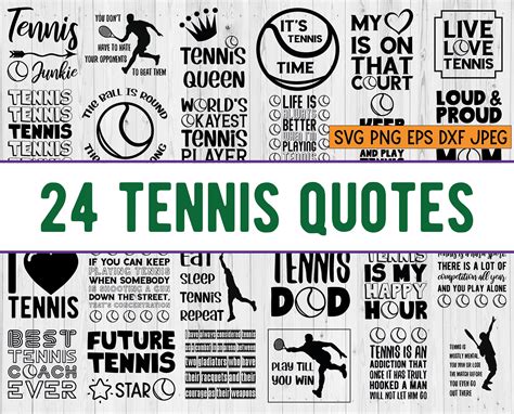 24 SVG Tennis Quotes and Sayings. Tennis Mom and Dad. Tennis Junkie ...