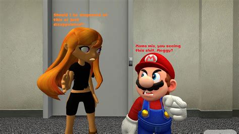 Mario and Meggy saw something really horrible Memes - Imgflip