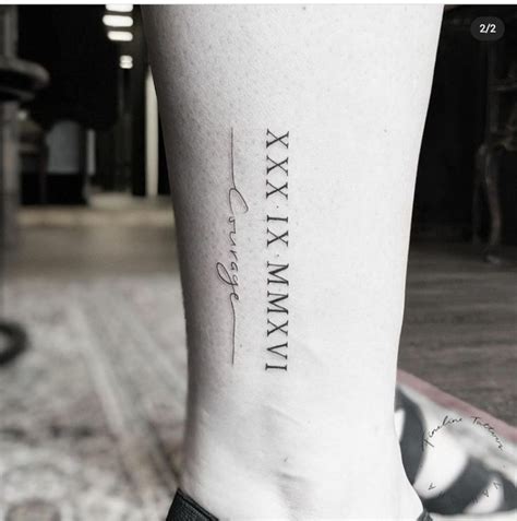 roman numerals tattoos | Roman numeral tattoo arm, Roman tattoo, Roman ...