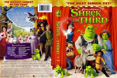 Shrek The Third - Movie DVD Scanned Covers - SHREK THE THIRD :: DVD Covers