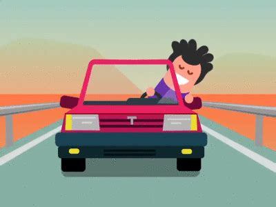 car gif animation TOFAŞ'da on Behance