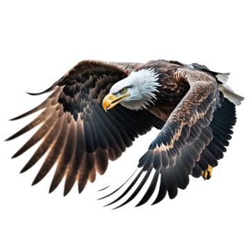 Eagle Bird Transparent On White Background, Eagle, Wing, Fly PNG ...