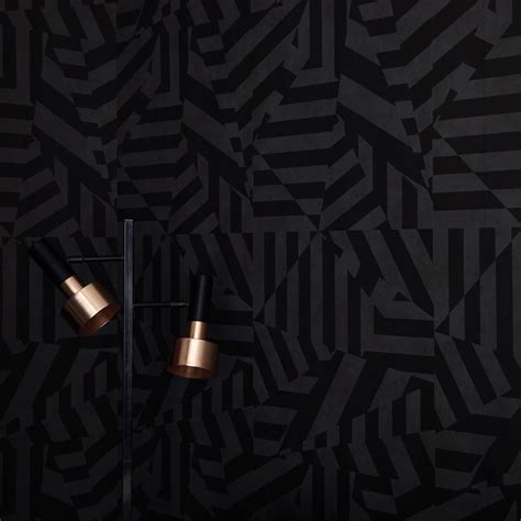 Dazzle Wallpaper Black - 17 Patterns