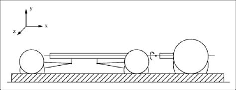 Sketch of traversing obstacles with single side. | Download Scientific ...