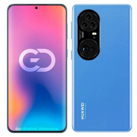 Huawei P50 Pro Plus new concept render has amazing Penta camera design ...