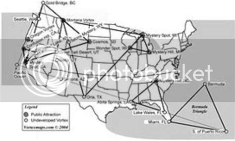 North American Pyramids and ley lines, page 1