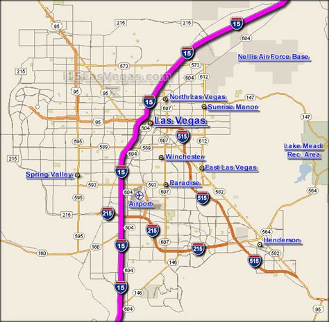 i-15 Las Vegas Traffic Maps and Road Conditions