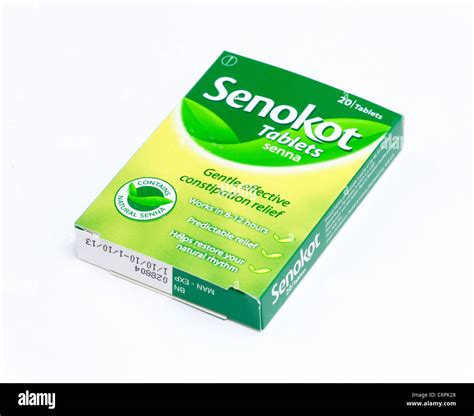 Senokot tablets Stock Photo - Alamy