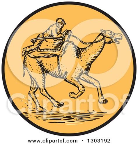 Royalty-Free (RF) Camel Racing Clipart, Illustrations, Vector Graphics #1