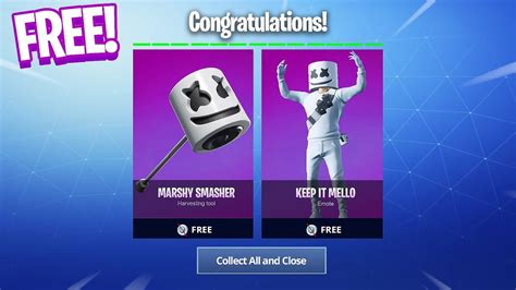 *FREE* FORTNITE MARSHMELLO PICKAXE & EMOTE CHALLENGE! How To Get The ...