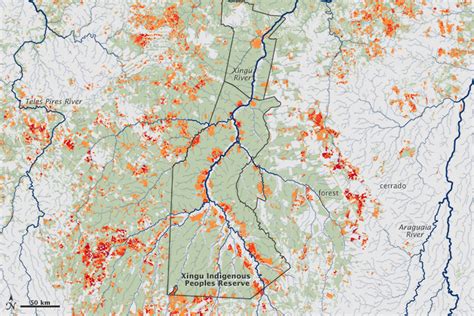 Xingu River Map