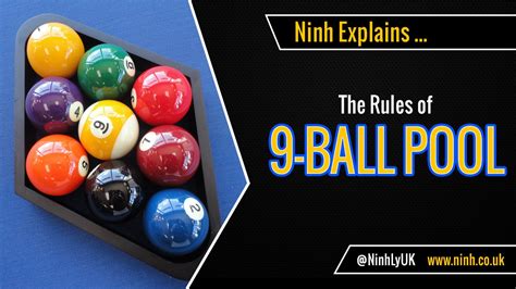 The Rules of 9 Ball Pool (Nine Ball Pool) - EXPLAINED! - YouTube