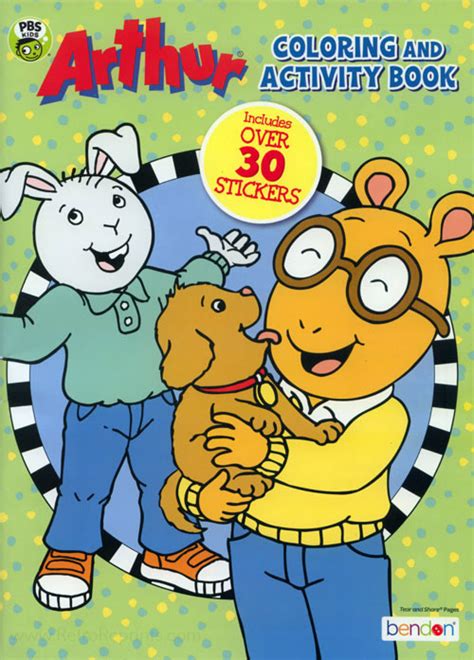 Arthur Coloring and Activity Book | Coloring Books at Retro Reprints ...