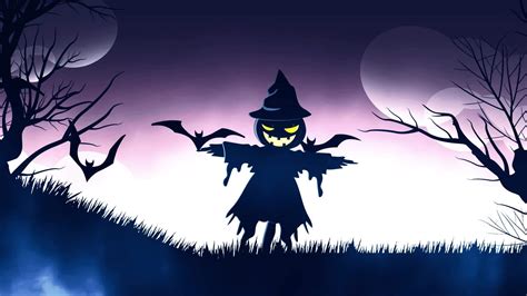 Halloween Night Concept 25455767 Stock Video at Vecteezy