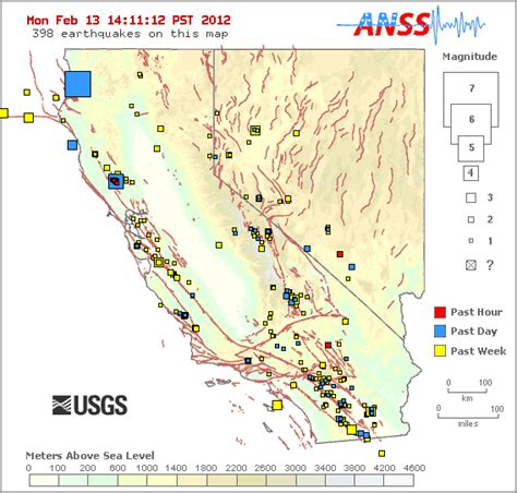 Volcanoes In California Map