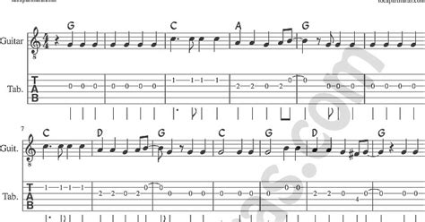 tubescore: Mi Burrito Sabanero Tab Sheet Music for Guitar Traditional ...