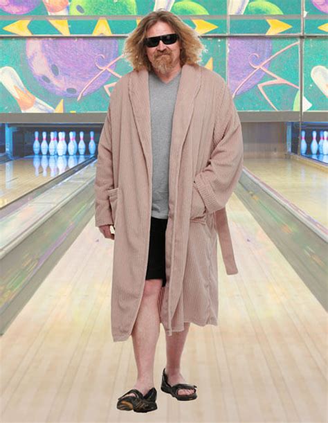 Plus Size The Big Lebowski The Dude Bathrobe Costume ...