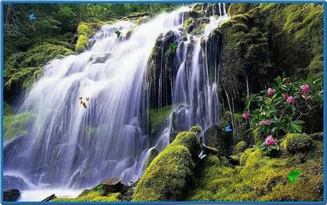 Waterfalls Animated 3D Screensavers