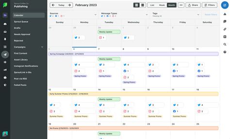 A Guide to Creating a Social Media Calendar [+ Template] | Sprout Social