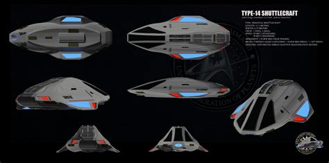 Star Trek Type-14 Shuttlecraft by isfj1009 on DeviantArt