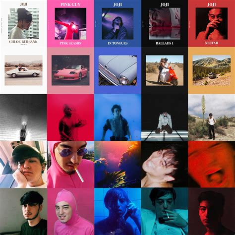 Every Joji album cover in the style of every Joji album cover : r/PinkOmega