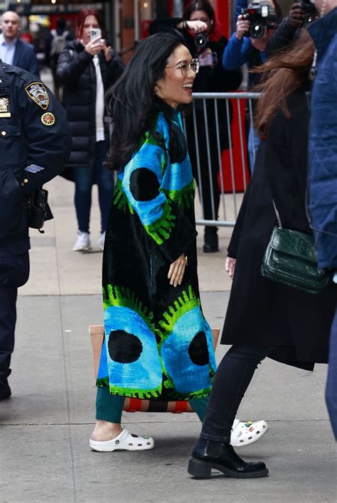 Ali Wong Arriving at GMA Morning Show in NYC 04/05/2023 • CelebMafia