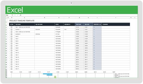 32 Free Excel Spreadsheet Templates | Smartsheet