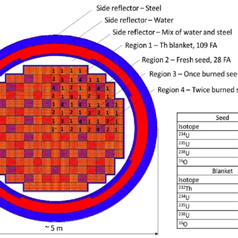 Time evolution of the fissile isotopes in the blanket. | Download ...