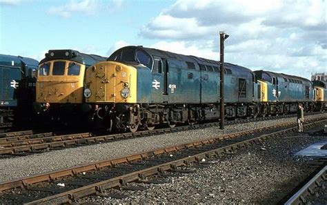 BR Class 40 40074, York, 4th. October 1980. | Diesel locomotive ...