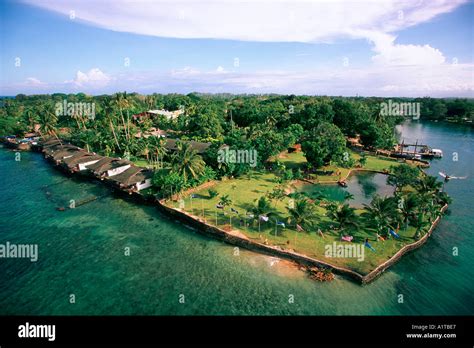 Madang Resort Hotel Madang Papua New Guinea Stock Photo - Alamy