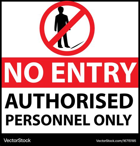 Authorized Personnel Only Sign Printable