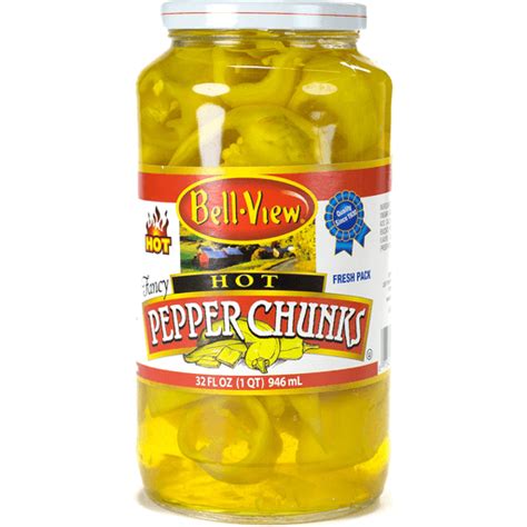 Bell View Pepper Chunks, Hot, Fresh Pack | Casey's Foods