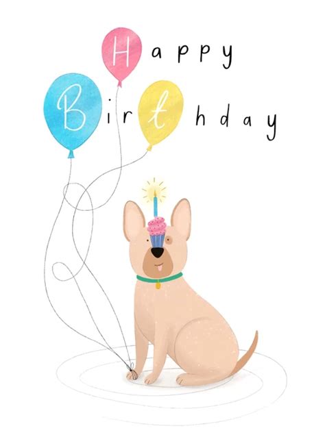 Happy Birthday Dog by Chloe Fae Designs | Cardly