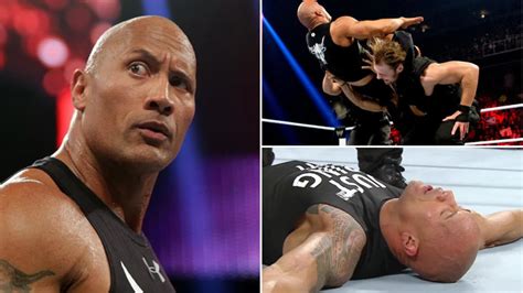 Dwayne ‘The Rock’ Johnson suffered burst blood vessels in WWE attack ...