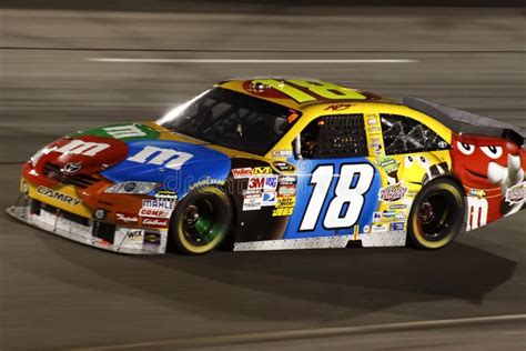 NASCAR - #18 Kyle Busch in Richmond Editorial Stock Image - Image of ...