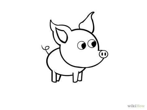 Pig Drawing - Cliparts.co