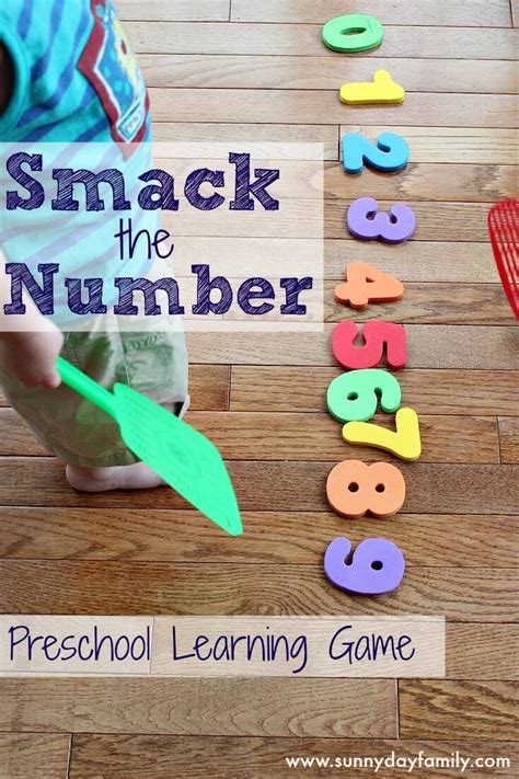 Smack the Number Activity for Toddlers & Preschoolers | Preschool ...