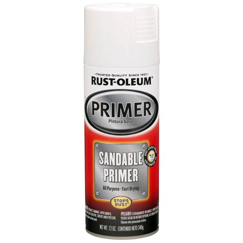 Rust-Oleum Automotive 12 oz. 2 in 1 Filler and Sandable Primer Spray (6 ...