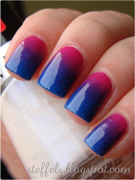 Gradient mani | Trendy nails, Pretty nails, Cute nails