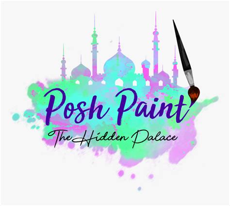 Posh Logo Png , Png Download - Calligraphy, Transparent Png - kindpng