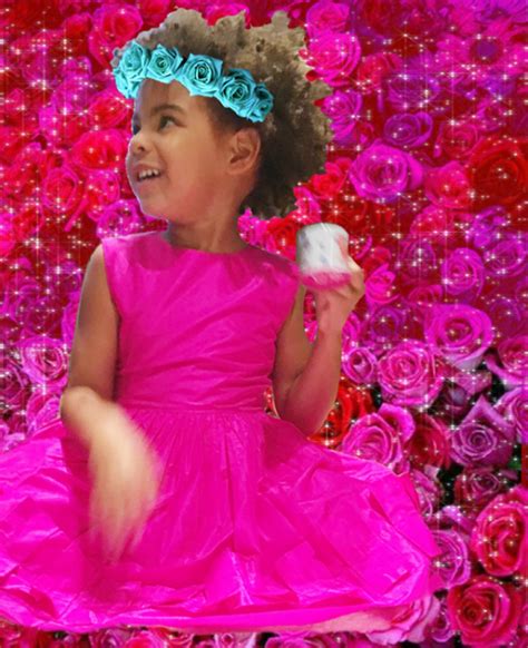 Blue Ivy dresses up in pink dress as she celebrates with Easter early ...