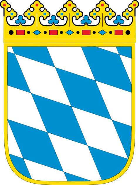 Bayern Wappen - Bundesland Bayern Wappen - State of Bavaria coat of ...