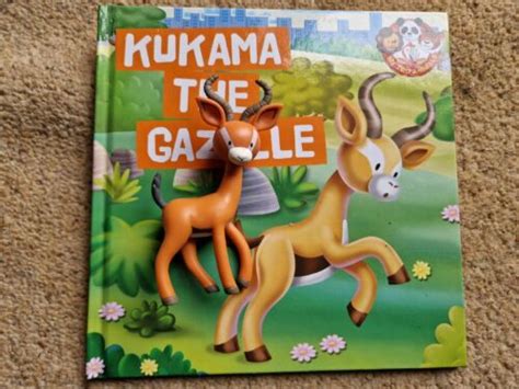 DEAGOSTINI MY ZOO ANIMALS COLLECTION - KUKAMA THE GAZELLE FIGURE & BOOK ...