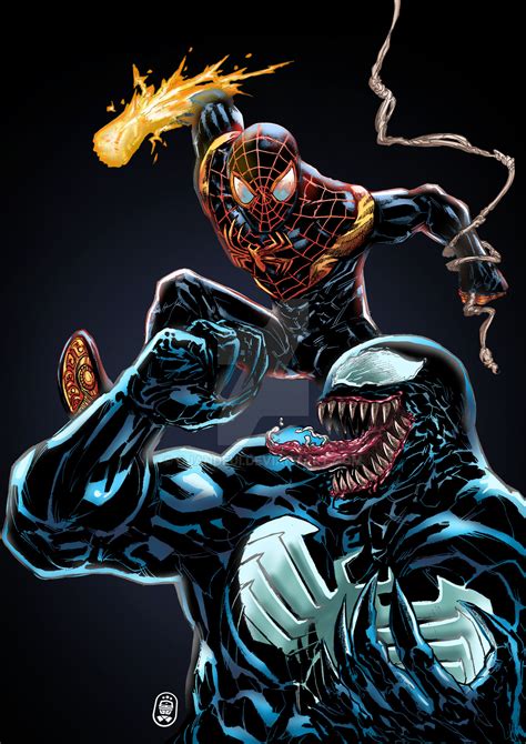 Spiderman Vs Venom - Fan Art by ojandeui on DeviantArt