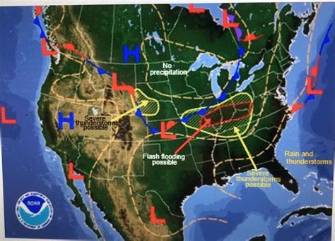 Western Usa Weather Map - Map Of Rose Bowl