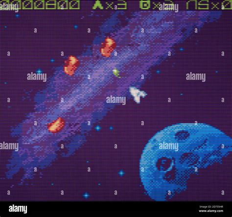 Asteroids video game hi-res stock photography and images - Alamy