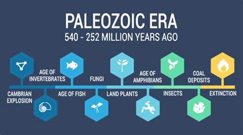 Paleozoic Era: Diversification of Life (540 to 252 million years ago ...