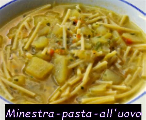 Minestra di Pasta all'Uovo. - Ricetta e Cucina