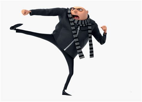 Gru Png Page Despicable Me Gru Kick Free Transparent Clipart | The Best ...